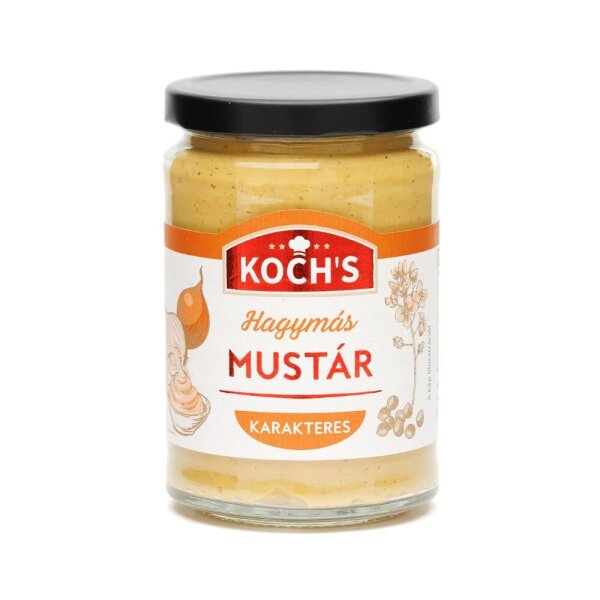Kochs Senf mit Zwiebeln / Vörörshagymas Mustar 350 g