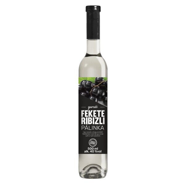 Tokaj Spirit Schwarze Johannisbeere / Feketeribizli Palinka 40 % 0,5 l