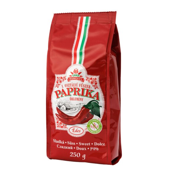 Chili Trade mildes Paprikapulver  / Csemege Füszerpaprika Örlemeny 250 g