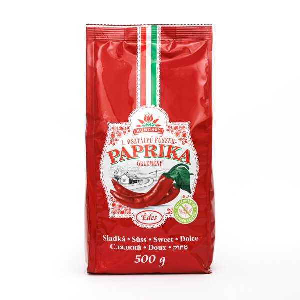 Chili Trade mildes Paprikapulver  / Csemege füszerpaprika örlemeny 500 g