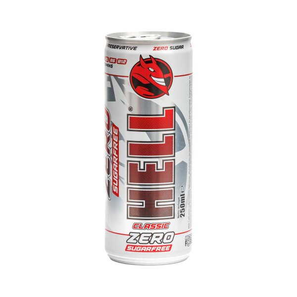 Hell Energy Zero White Peach 250 ml
