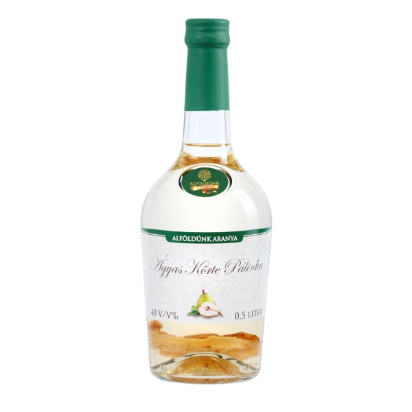 Alföldünk Aranya Birne / Körte palinka 40% 0,5 l