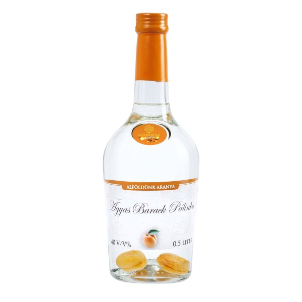 Alföldünk Aranya Aprikose / Kajszibarack palinka 40% 0,5 l