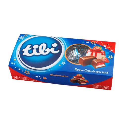Tibi Szaloncukor Panna Cotta Eper 280 g