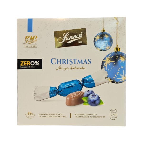 Szerencsi Szaloncukor Zero 0%  Afonya 250g