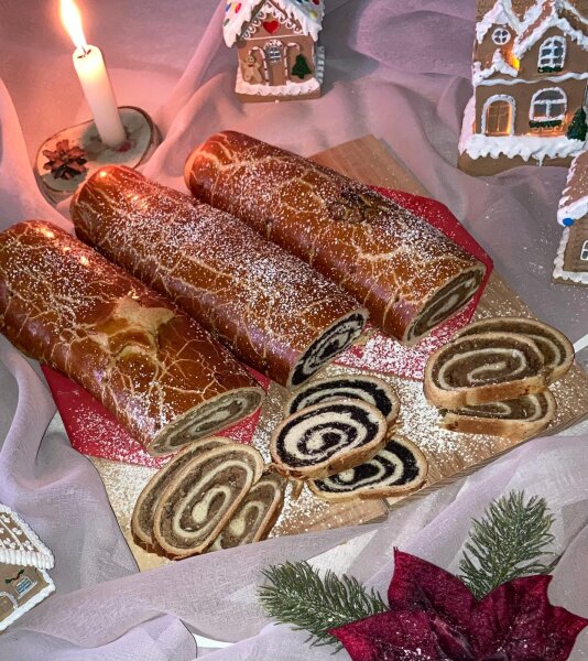 Weihnachtstrudel Vorbestellung Auslieferung am 10.12. Mohn