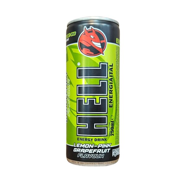 Hell Energy Lemon-Pink Grapefruit 250 ml