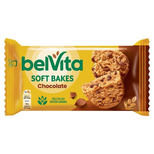Belvita Softy mit Schokostückchen / Csokidarabos 50 g