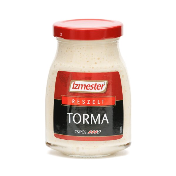 Izmester Geriebener Meerrettich scharf / Reszelt torma csipös 175 g