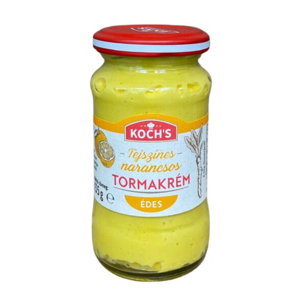Kochs Orange-Sahne Meerretich / Narancsos tejszines torma 135 g