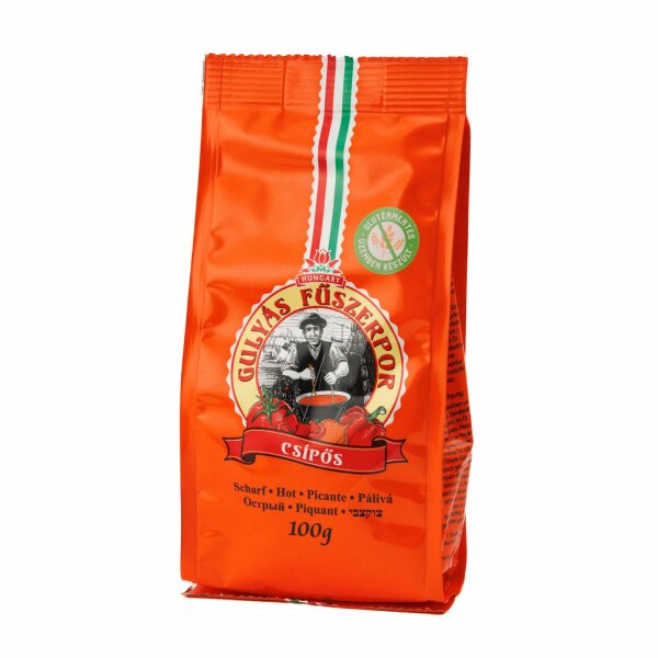 Chili Trade Gulasch Gewürzmischung / Gulyas Füszerpor 100g scharf