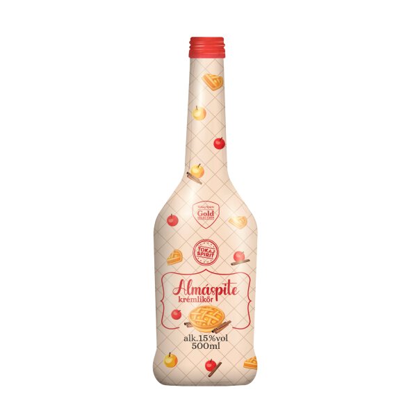 Apfelkuchen / Almaspite Likör 15% 0,5 l