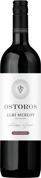 Erlauer Merlot trocken / Egri Merlot szaraz 0,75 l / Ostoros /