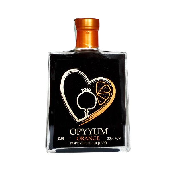 Opyyum Mohnlikör Orange 0,5 l 30 %