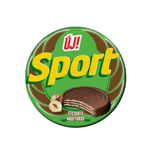 Sport Schoko-Medallien Zartbitter-Haselnuss / Etcsoki-Mogyoros 30 g