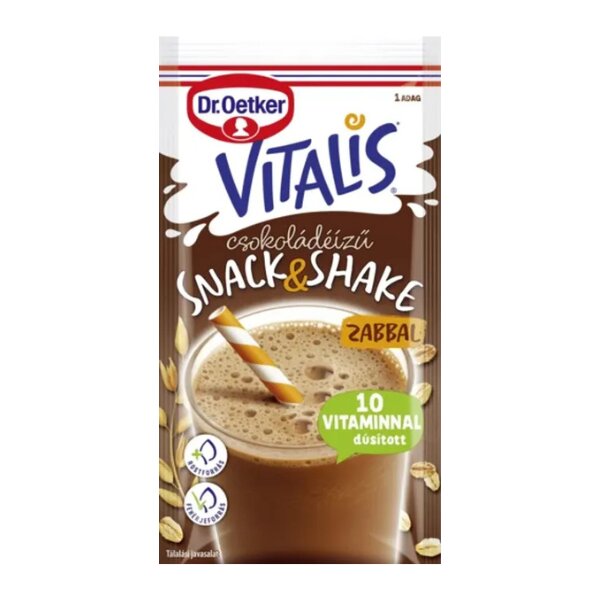 Vitalis Snack & Shake Schokolade 29 g / Dr. Oetker /