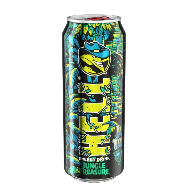 Jungle Treasure Energy Drink 500 ml / Hell /