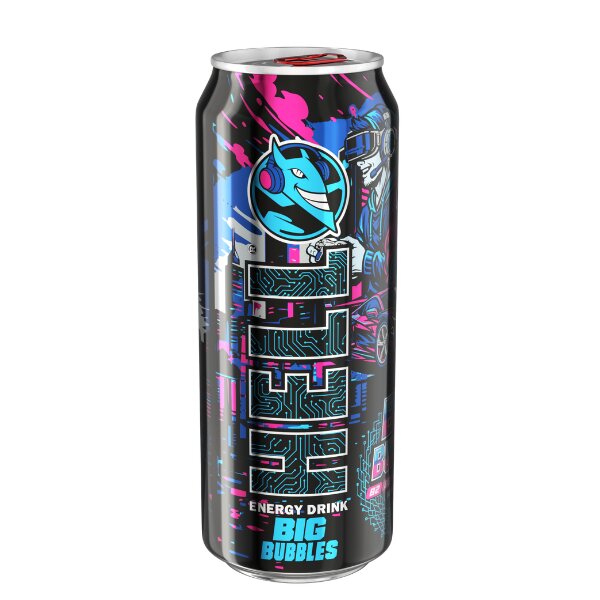 Big Bubbles Energy Drink 500 ml / Hell /