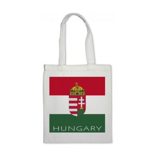 Stofftasche mit ungarischem Wappen
