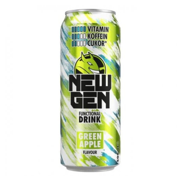 Green Apple Energy Drink 500 ml / Hell /