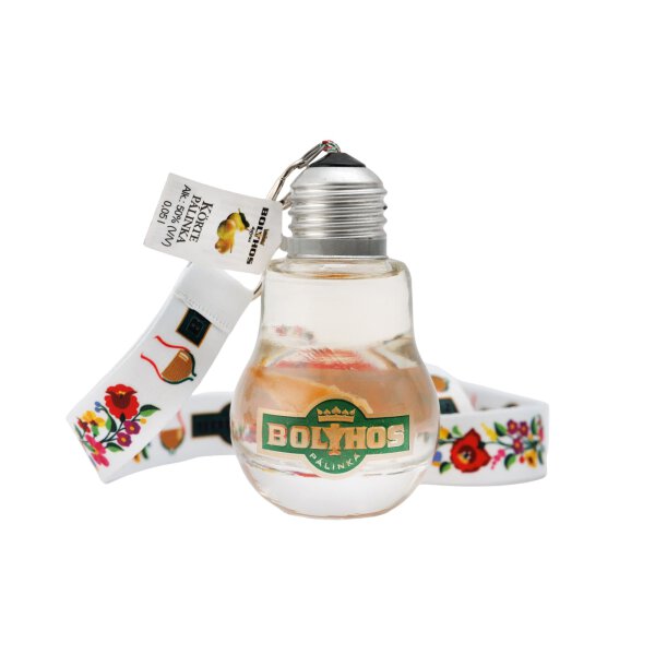0,05 l Glühbirne Flasche